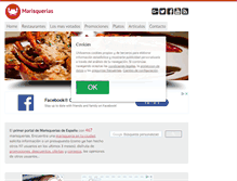 Tablet Screenshot of marisquerias.org